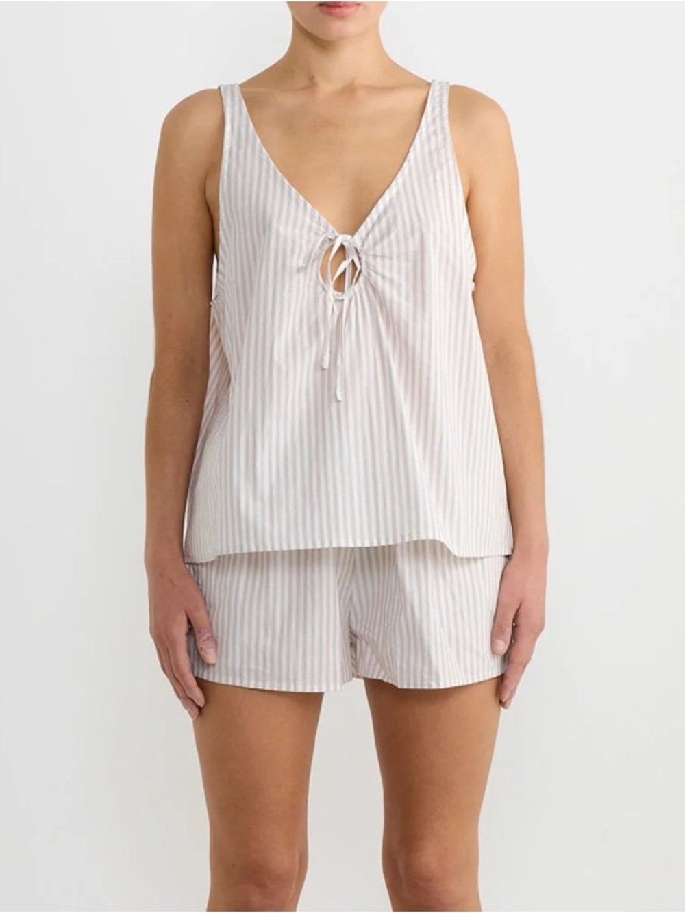 U Shape Cotton Set - Lake Stripe